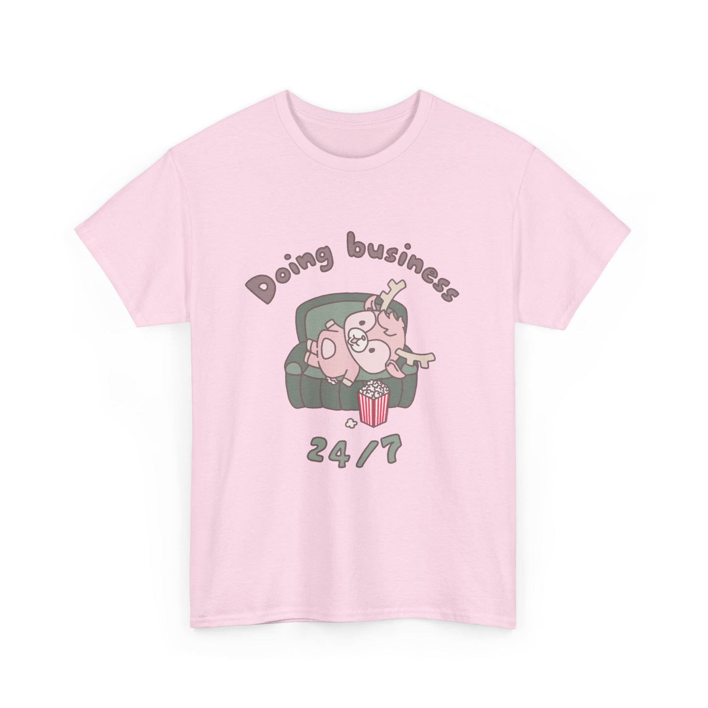 Shikataro's lazy unisex shirt from organic cotton (US market)