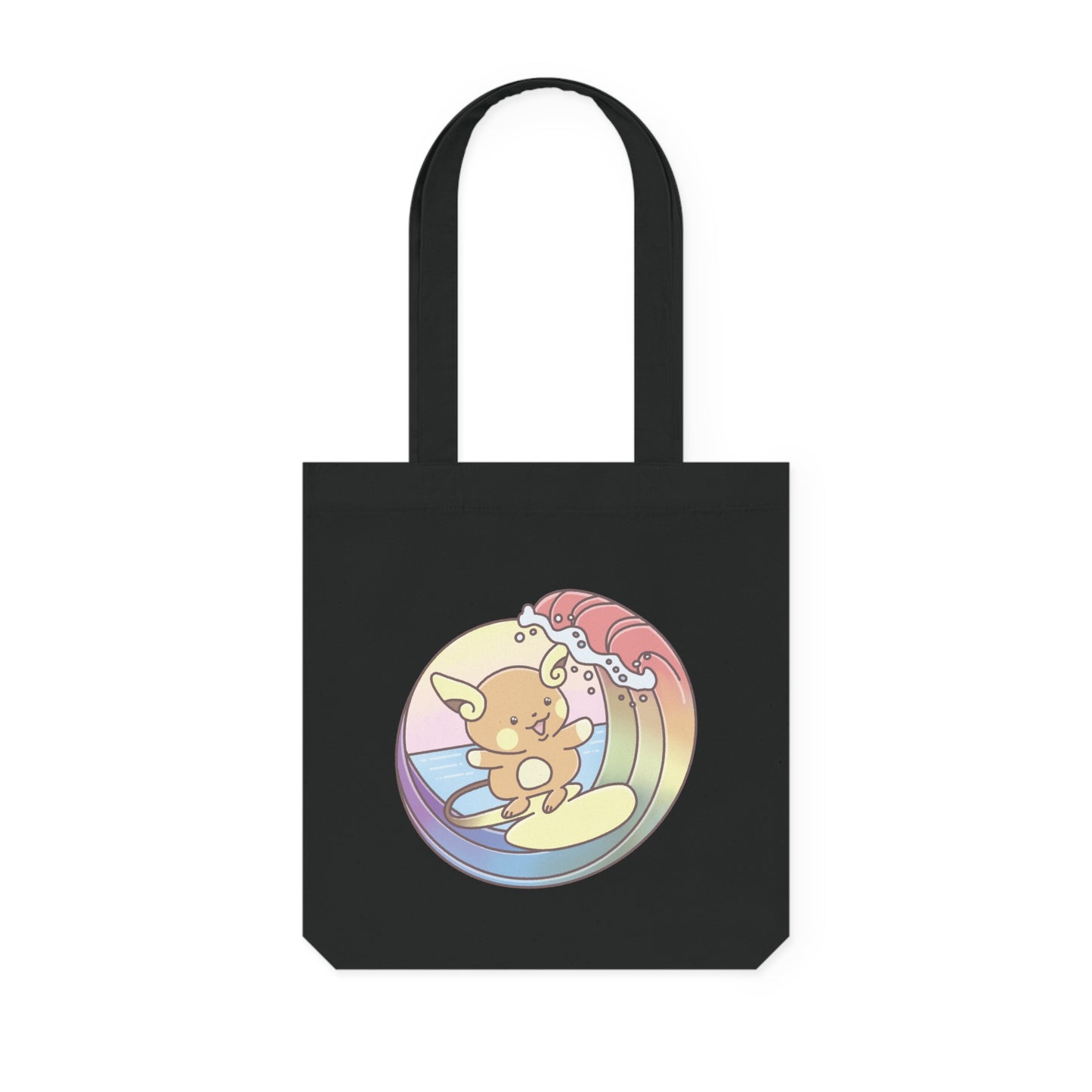 Rainbow surfer tote bag  (EU market)