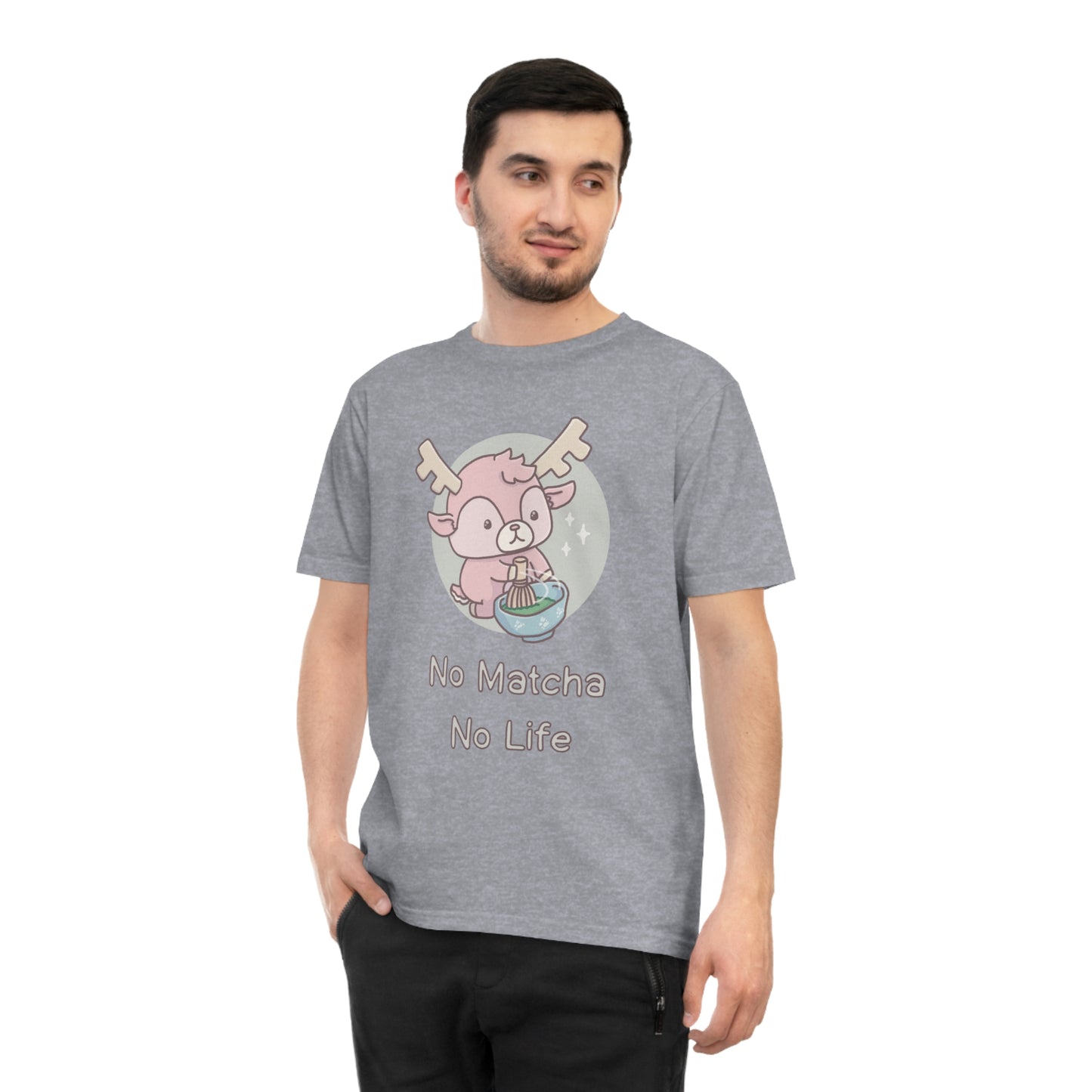 Shikataro's matcha unisex shirt from organic cotton (EU market)