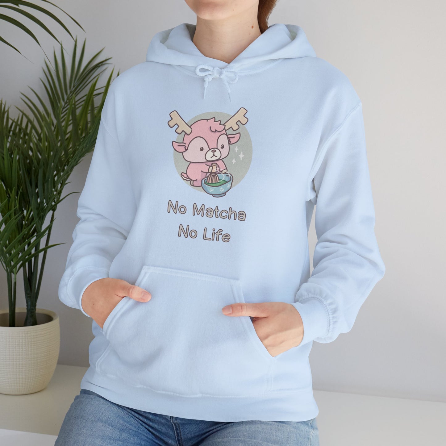 Shikataro's matcha unisex hoodie (US market)