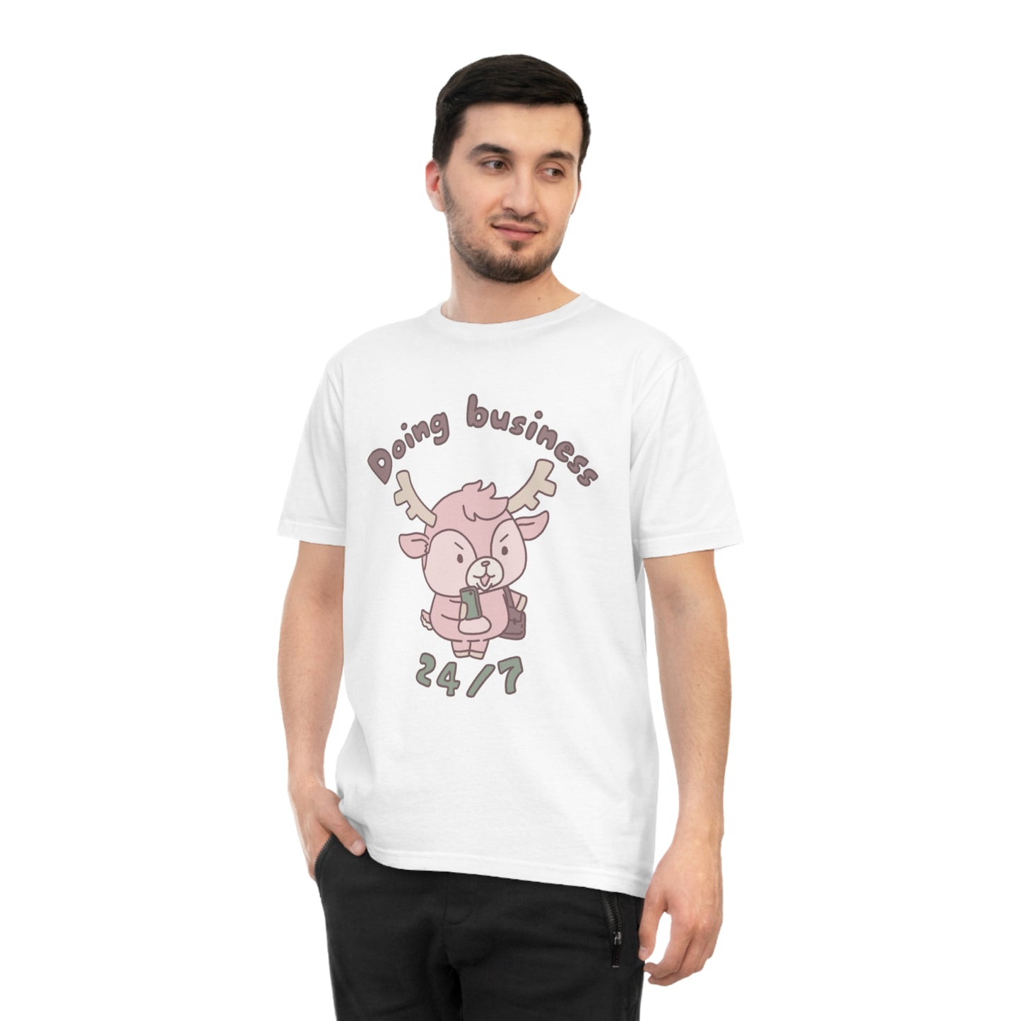 Shikataro's business unisex shirt from organic cotton (EU market)