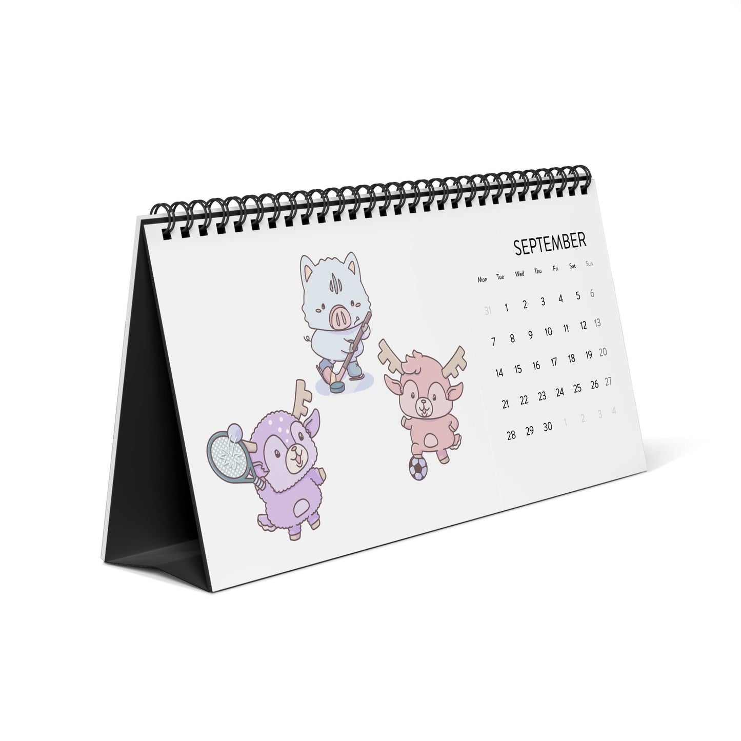 Shikataro's desk calendar 2026