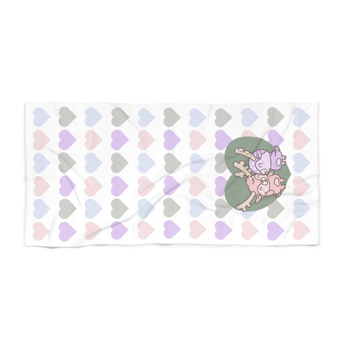 Shikataro's cute romantic beach towel (US)