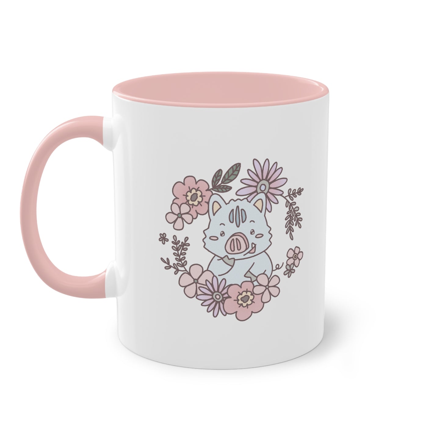 Shikataro & Inocchi's flower mug with two different motives  (EU market)