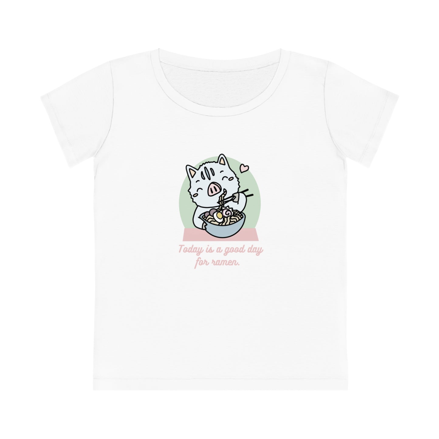 Inocchi's ramen women's shirt from organic cotton (EU market)