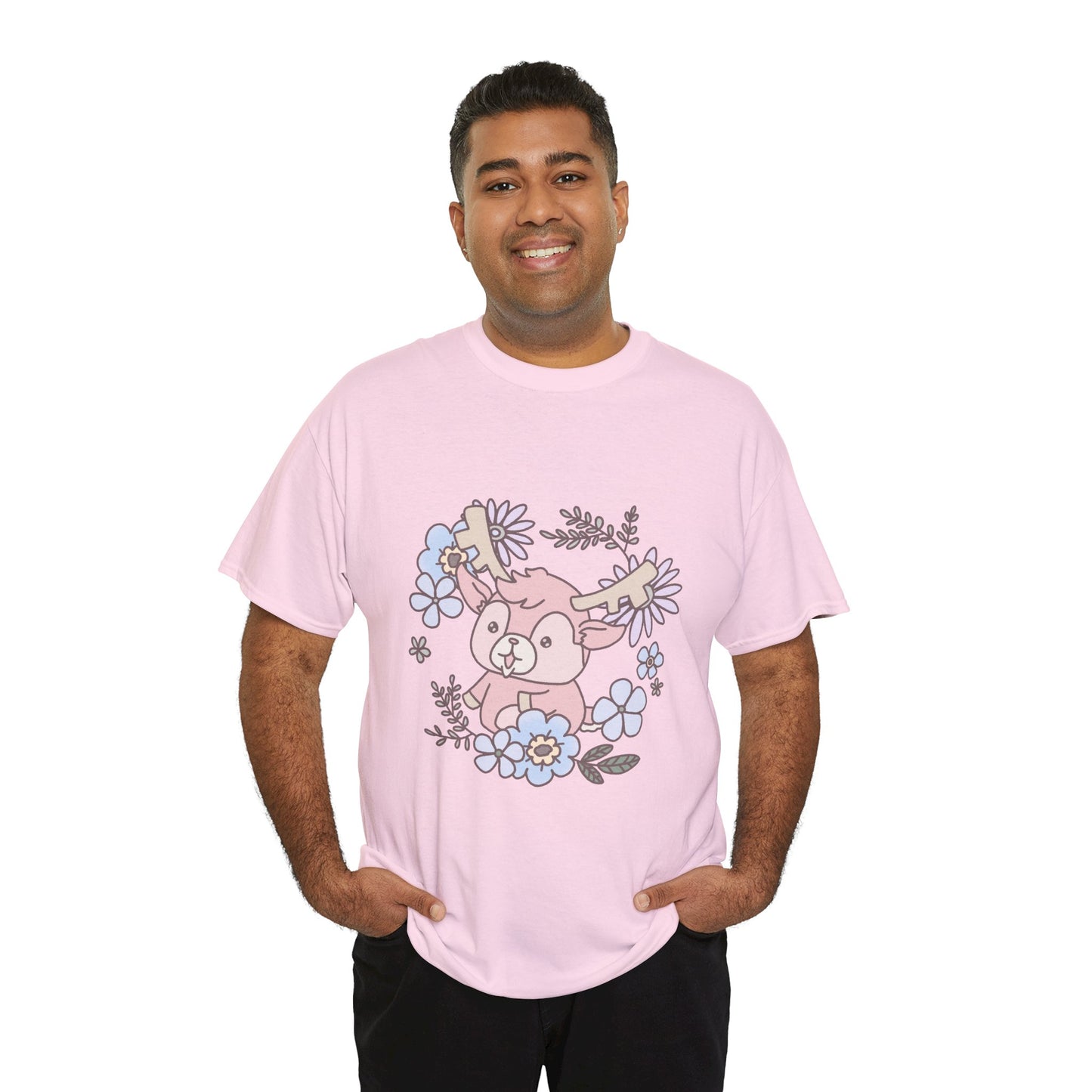Shikataro's flower unisex shirt from organic cotton (US market)