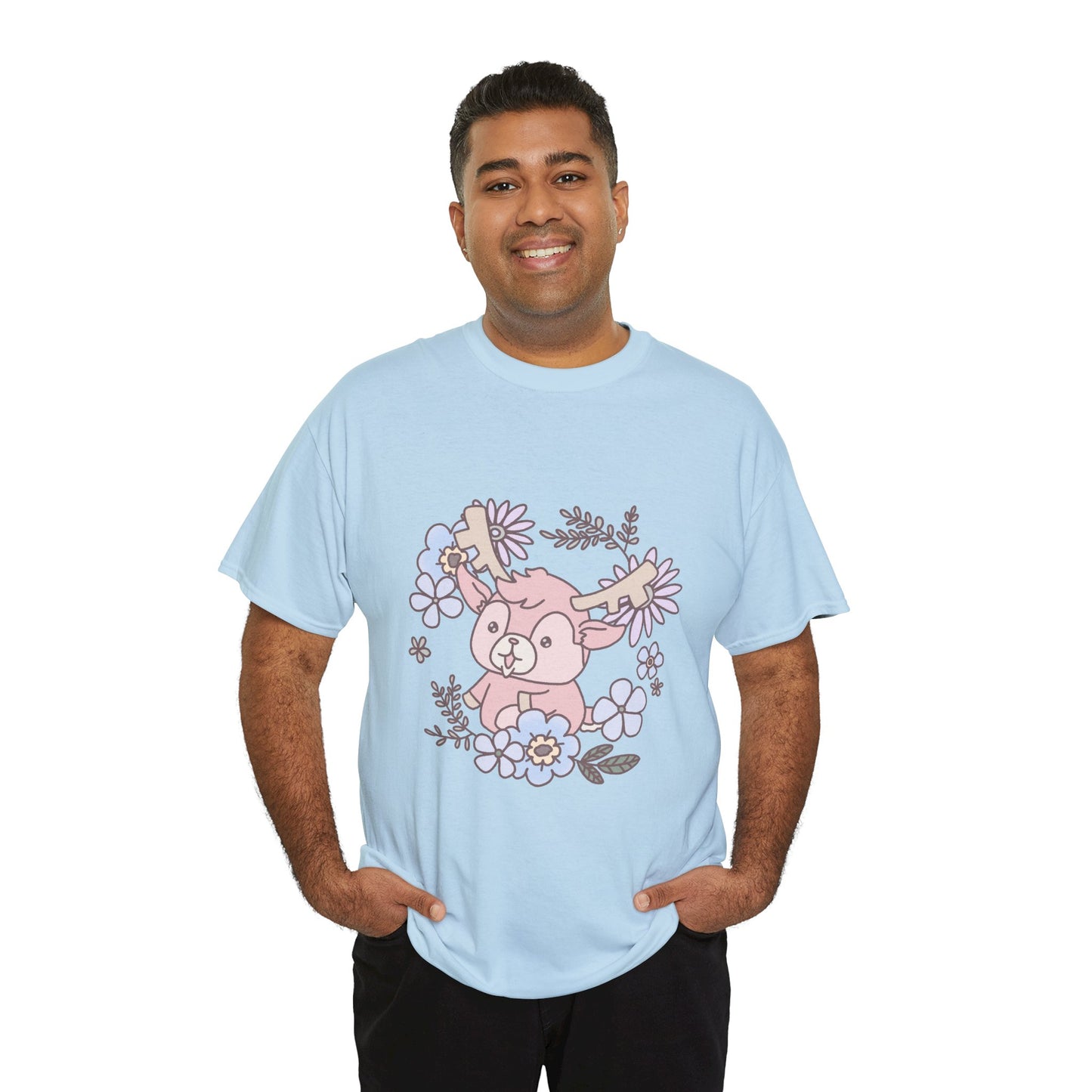 Shikataro's flower unisex shirt from organic cotton (US market)