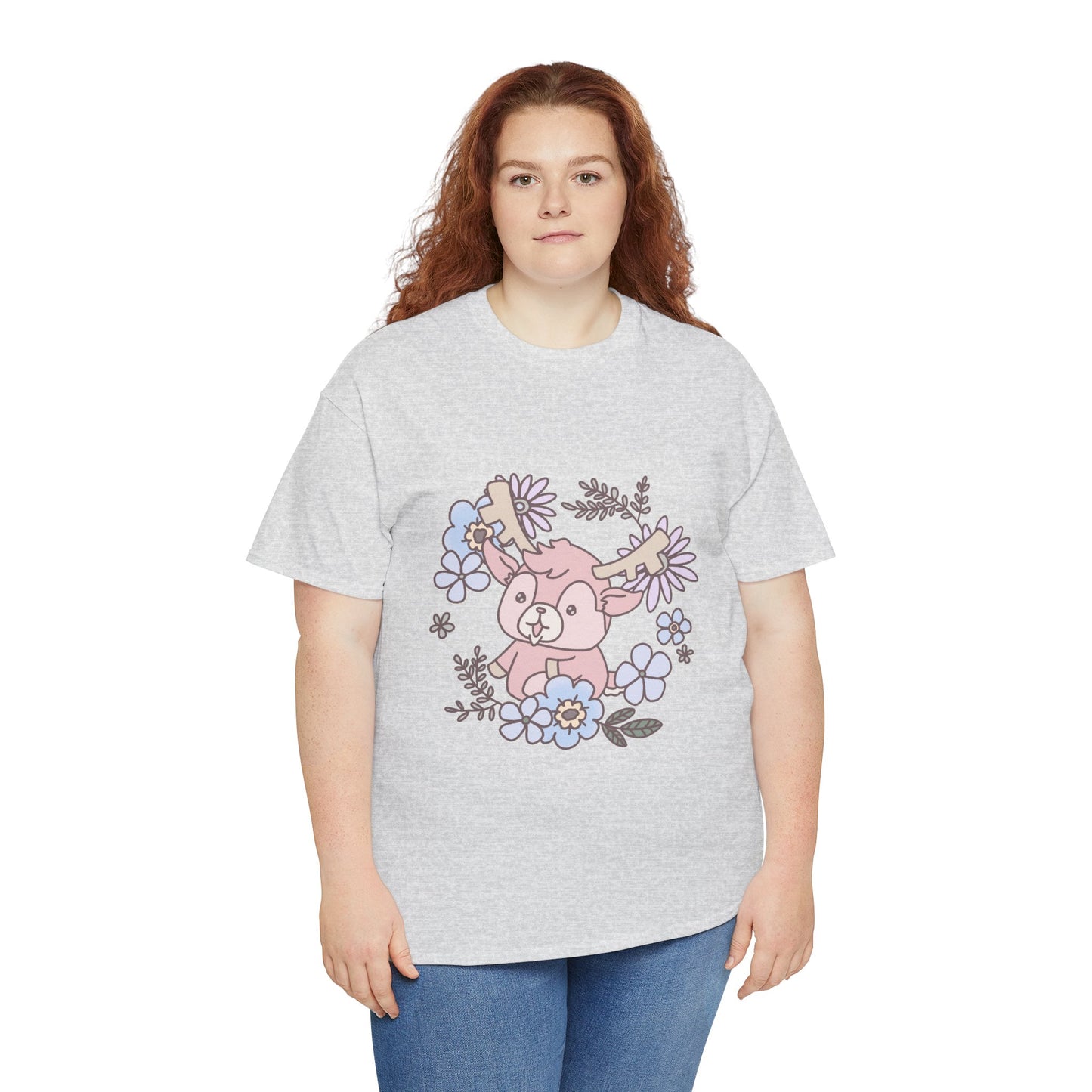 Shikataro's flower unisex shirt from organic cotton (US market)