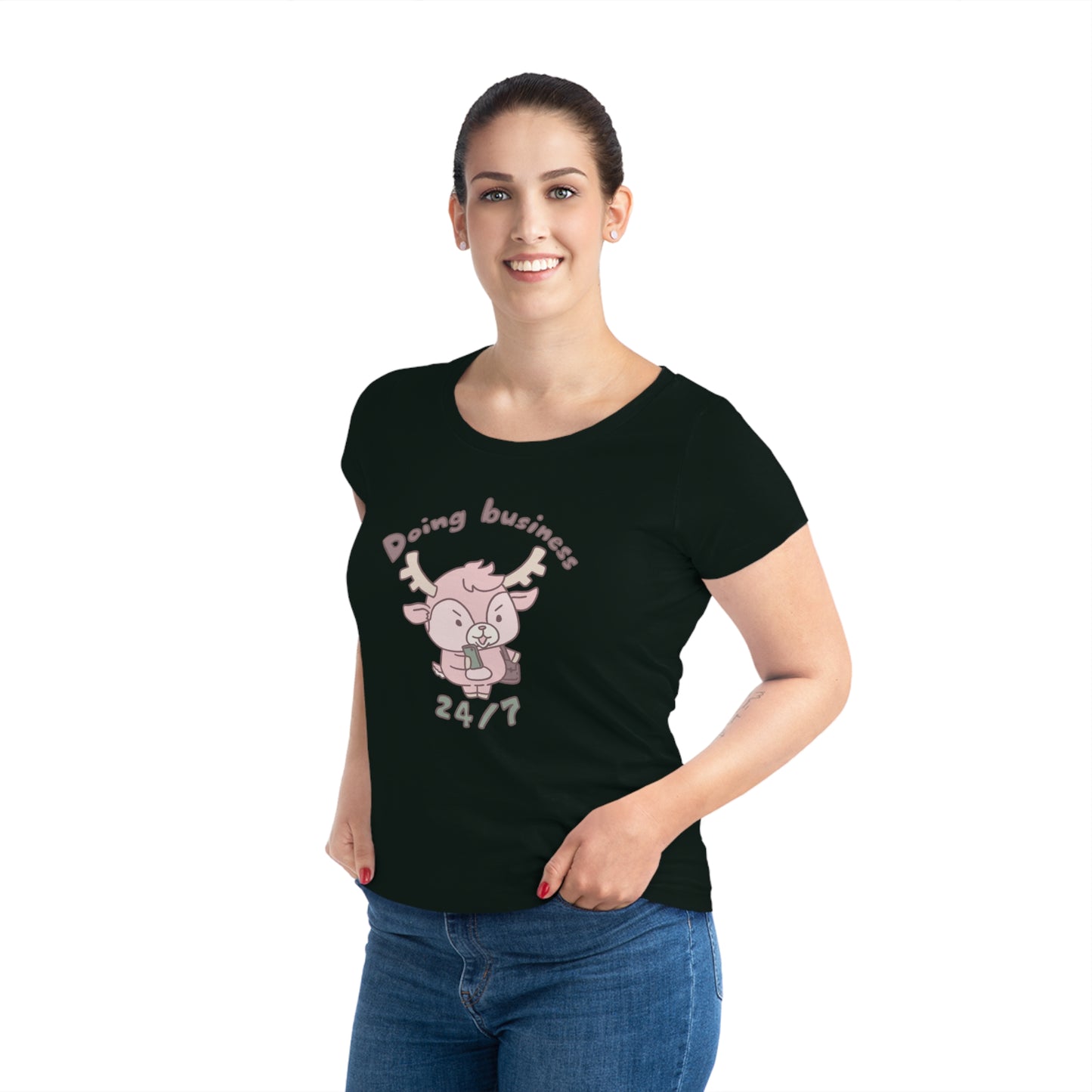 Shikataro's business women's shirt from organic cotton (EU market)