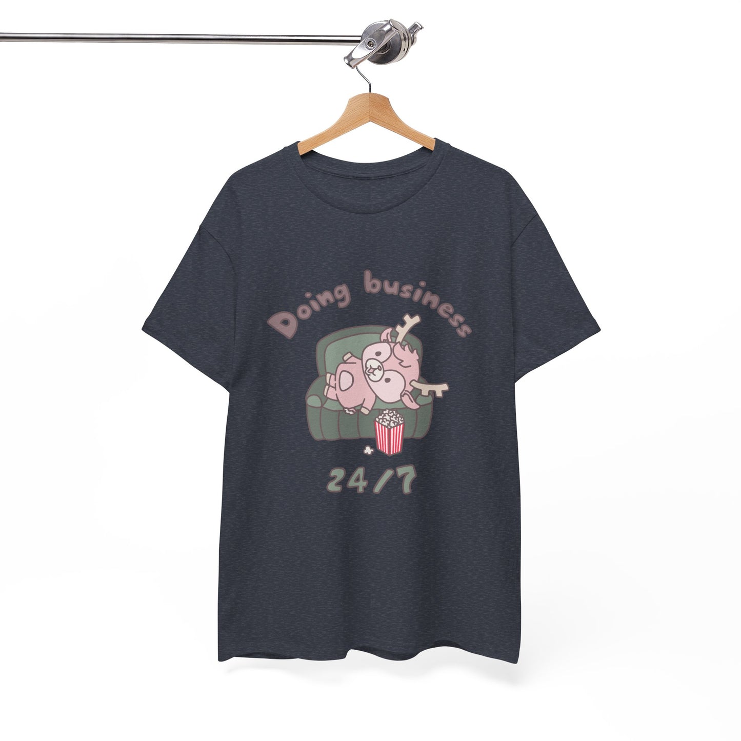 Shikataro's lazy unisex shirt from organic cotton (US market)