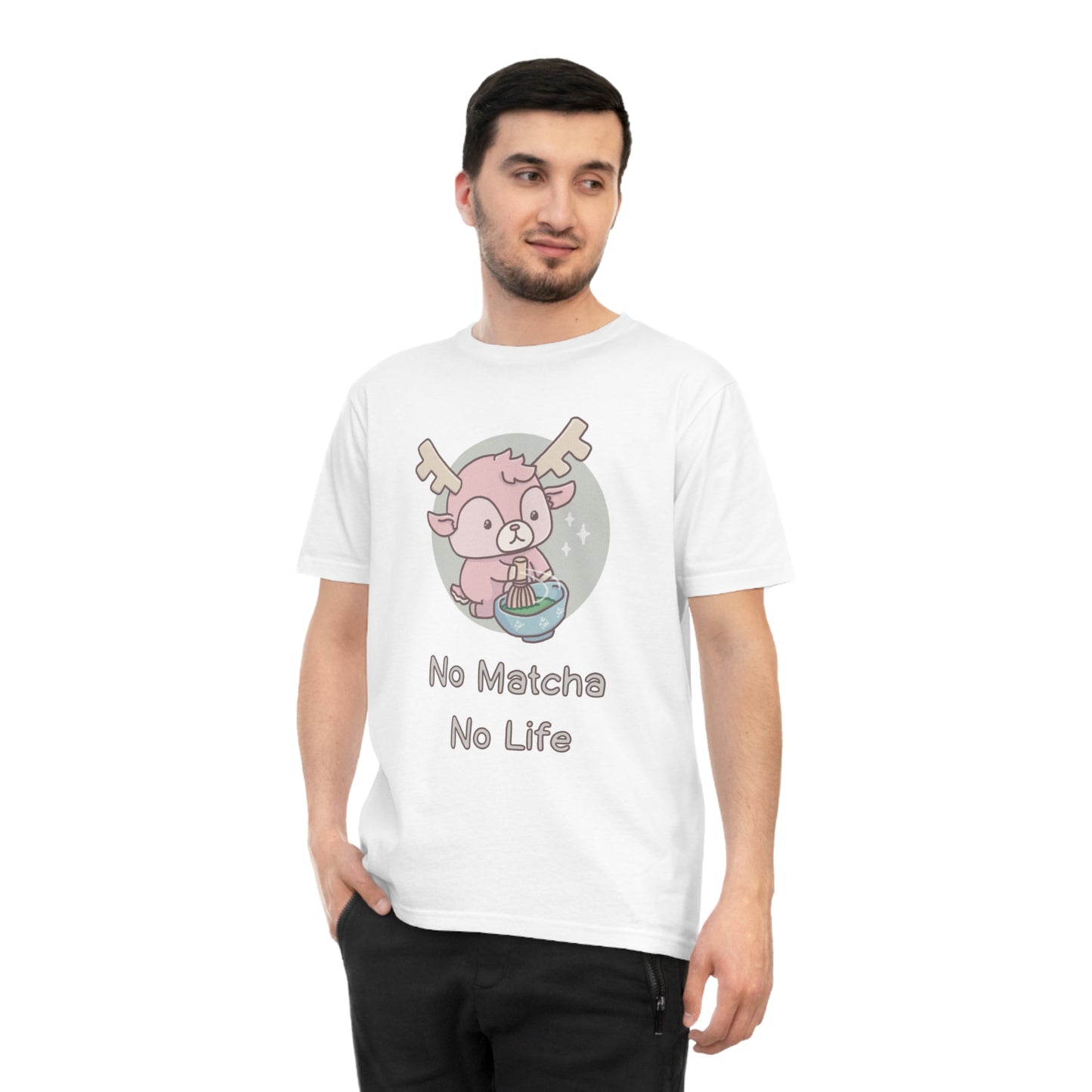 Shikataro's matcha unisex shirt from organic cotton (EU market)