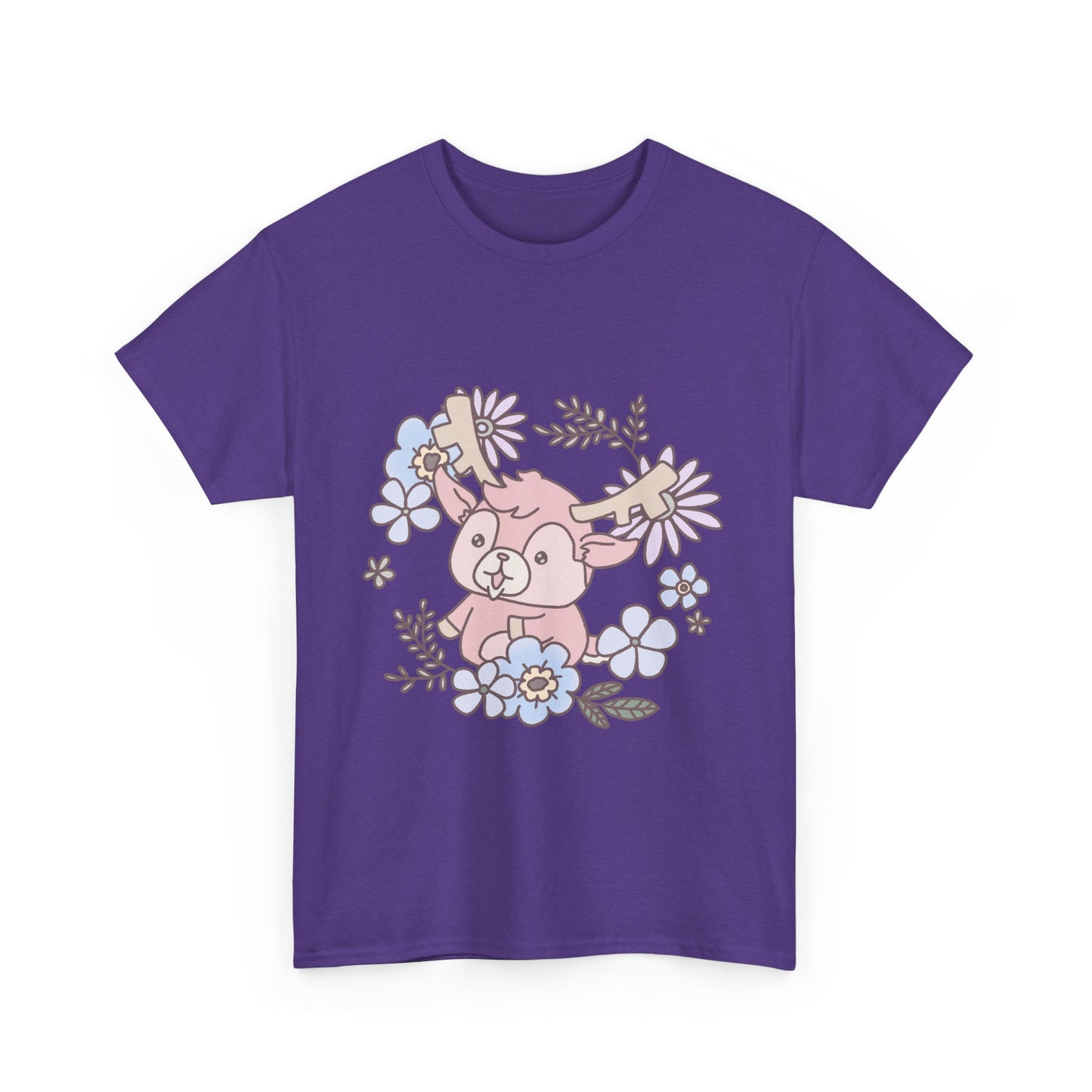 Shikataro's flower unisex shirt from organic cotton (US market)