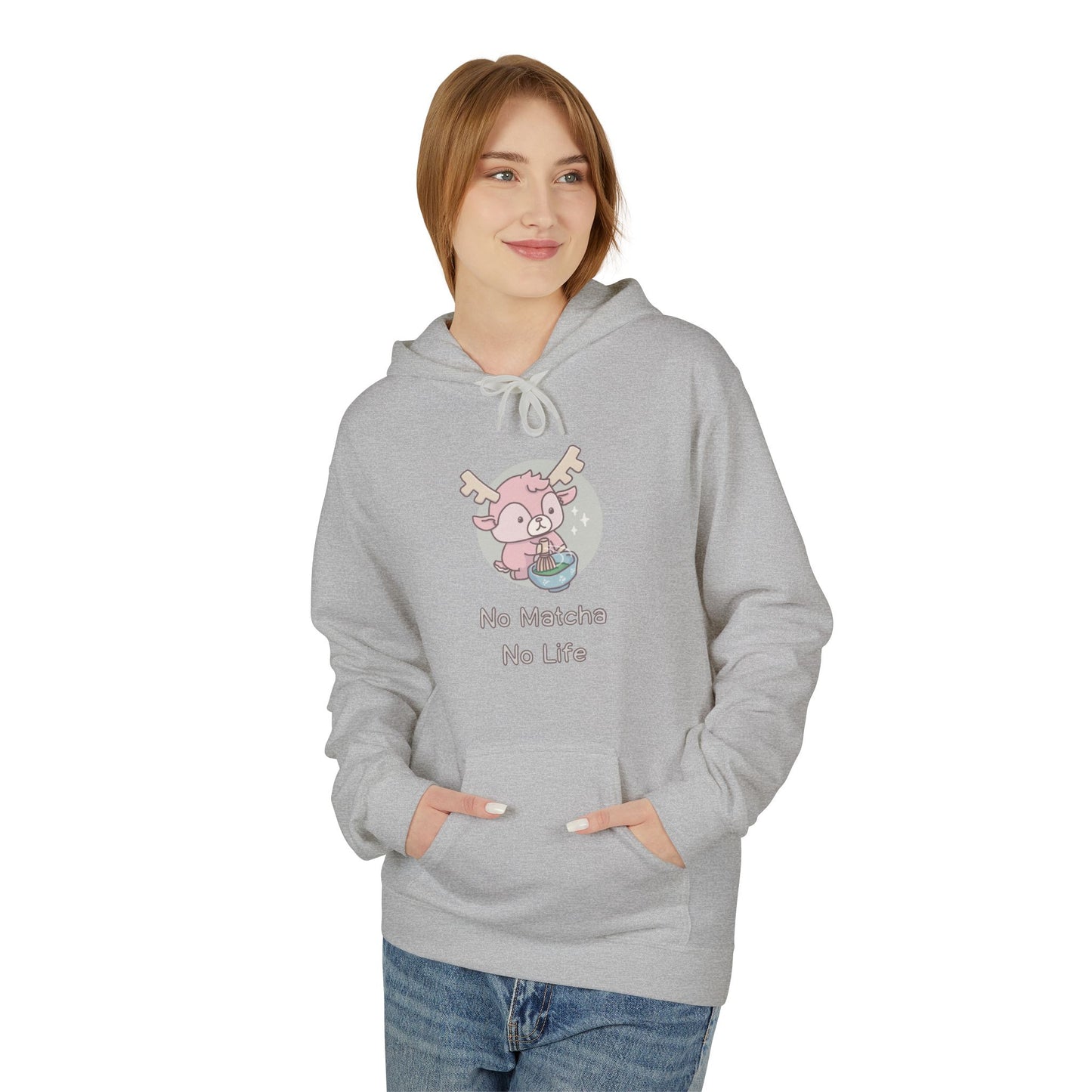 Shikataro's matcha unisex hoodie (EU market)
