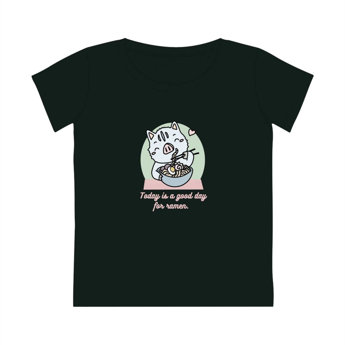 Inocchi's ramen women's shirt from organic cotton (EU market)