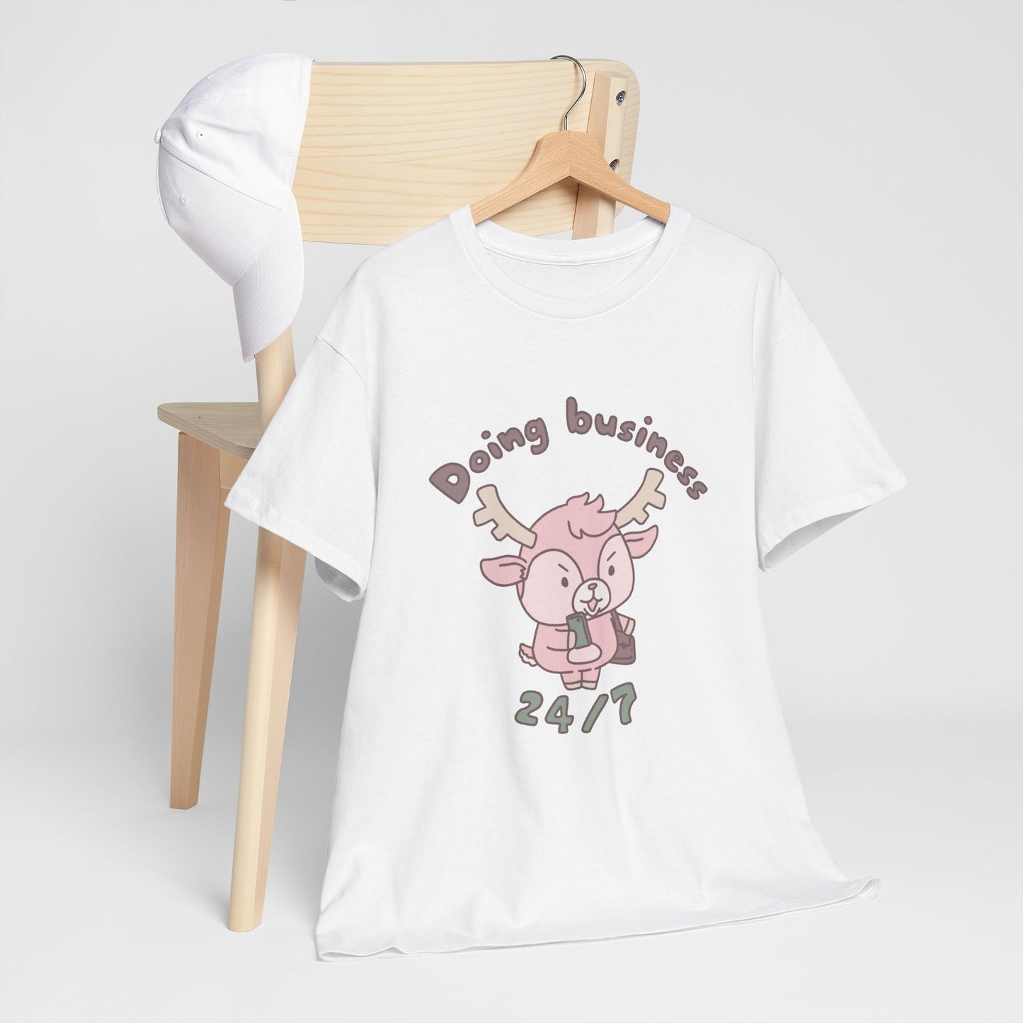 Shikataro's business unisex shirt from organic cotton (US market)