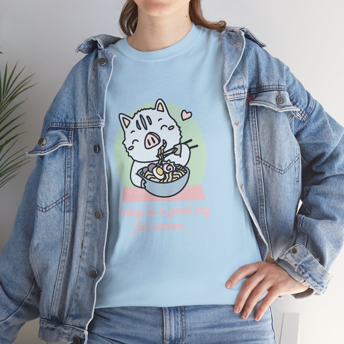 Inocchi's ramen unisex shirt from organic cotton (US market)