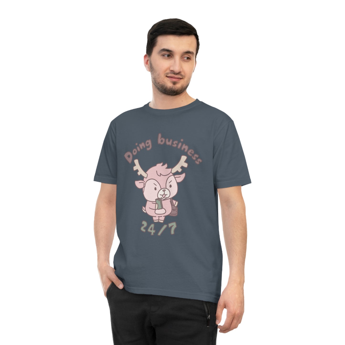Shikataro's business unisex shirt from organic cotton (EU market)