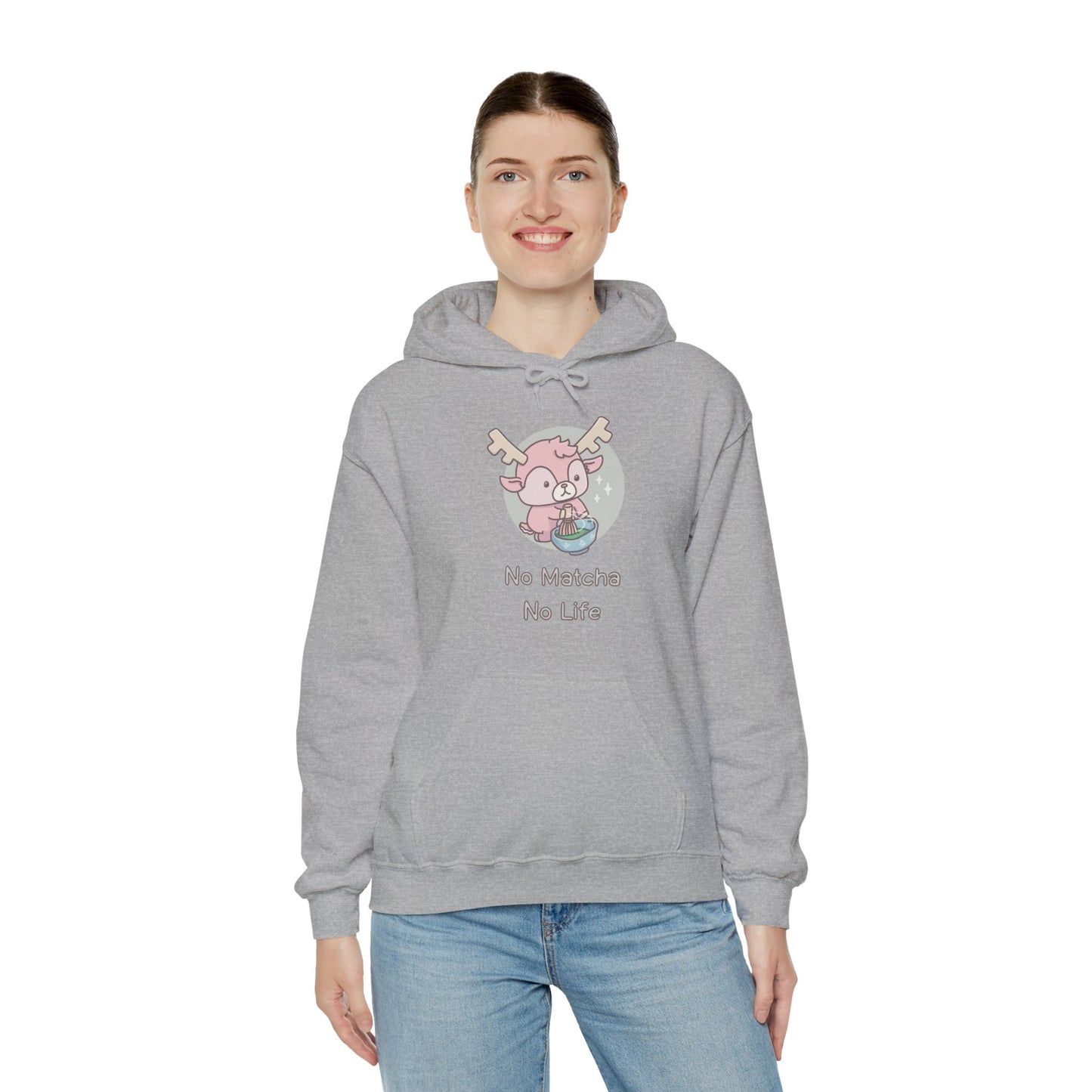 Shikataro's matcha unisex hoodie (US market)