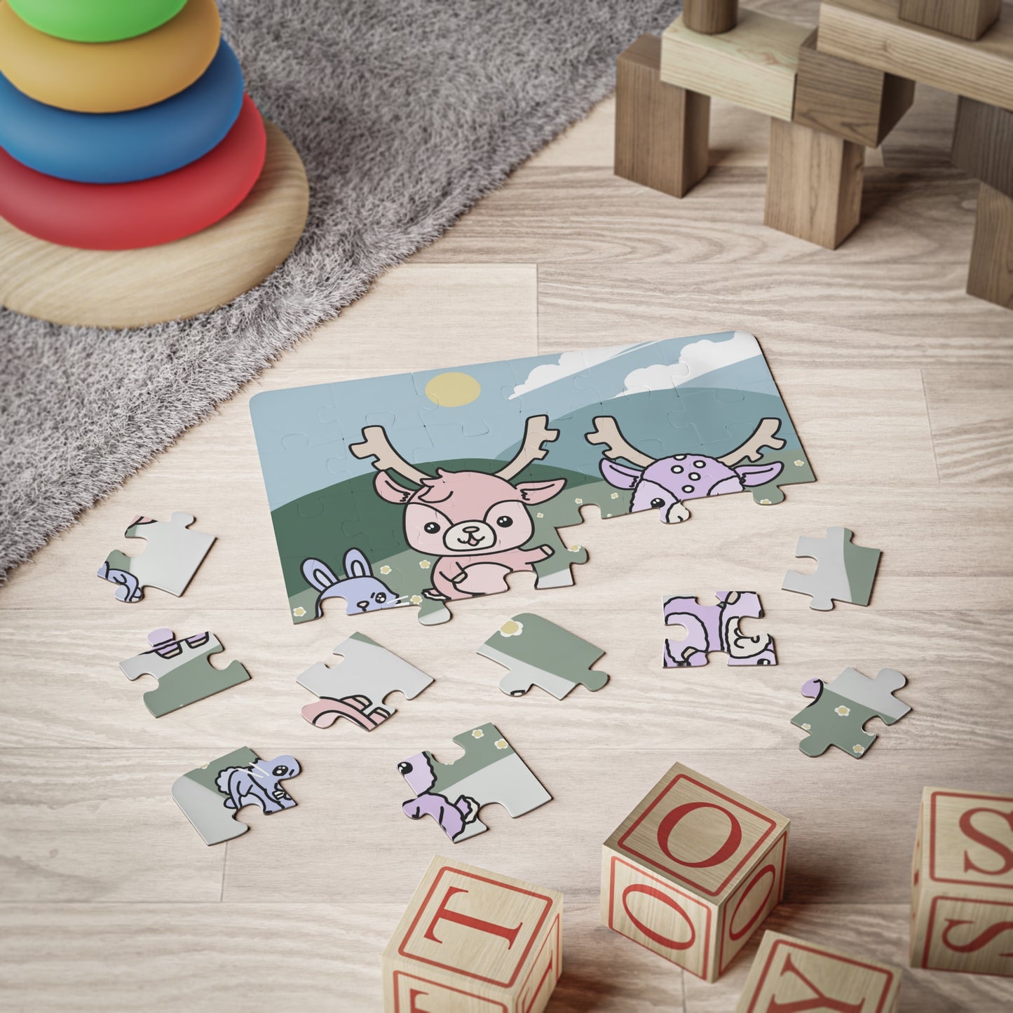 Shikataro & friends easy 30-piece toddler puzzle (US)