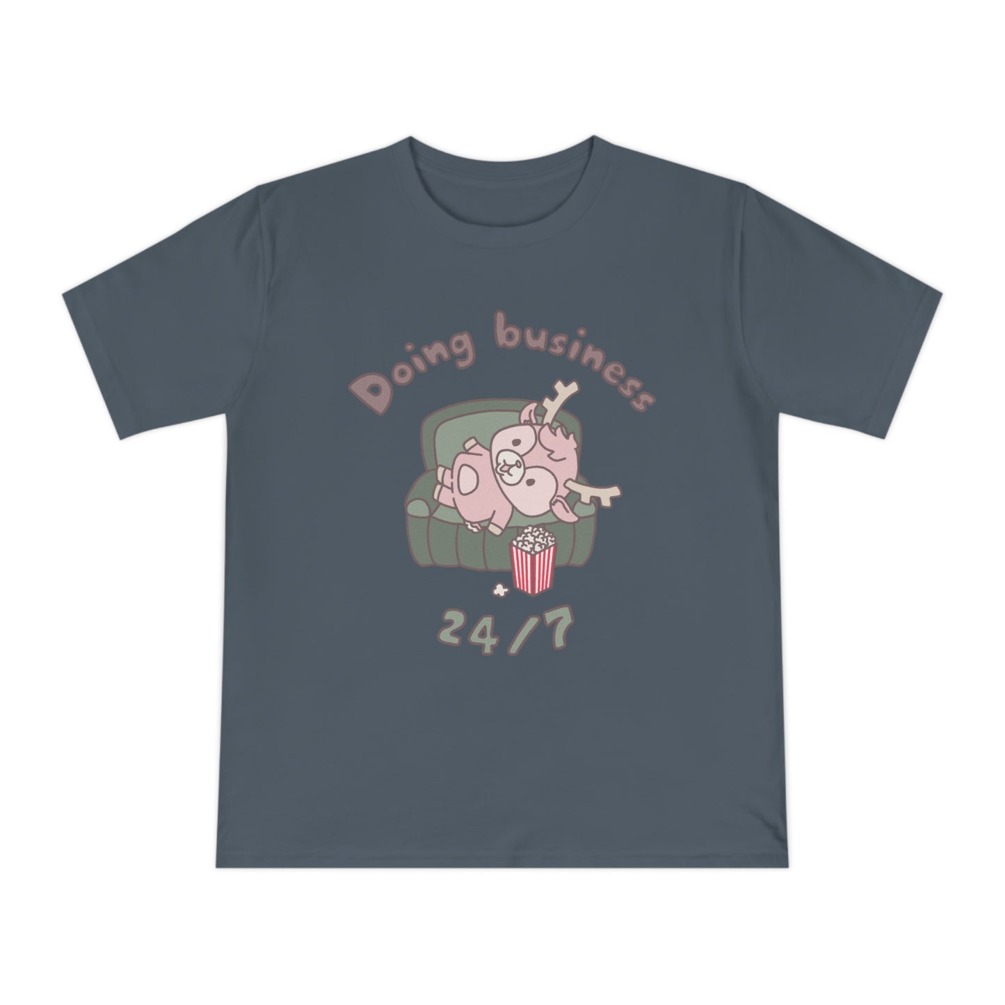 Shikataro's lazy unisex shirt from organic cotton (EU market)