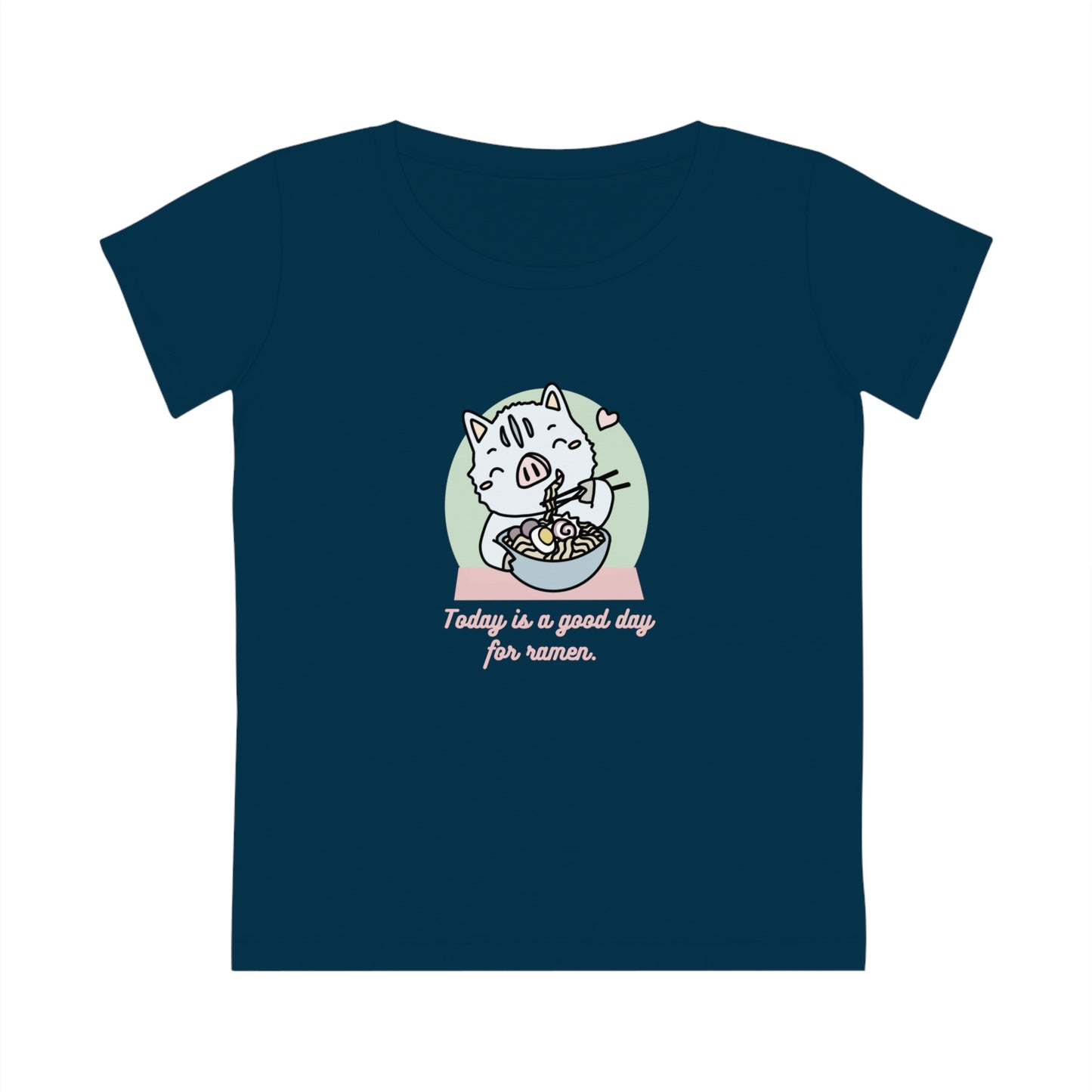 Inocchi's ramen women's shirt from organic cotton (EU market)