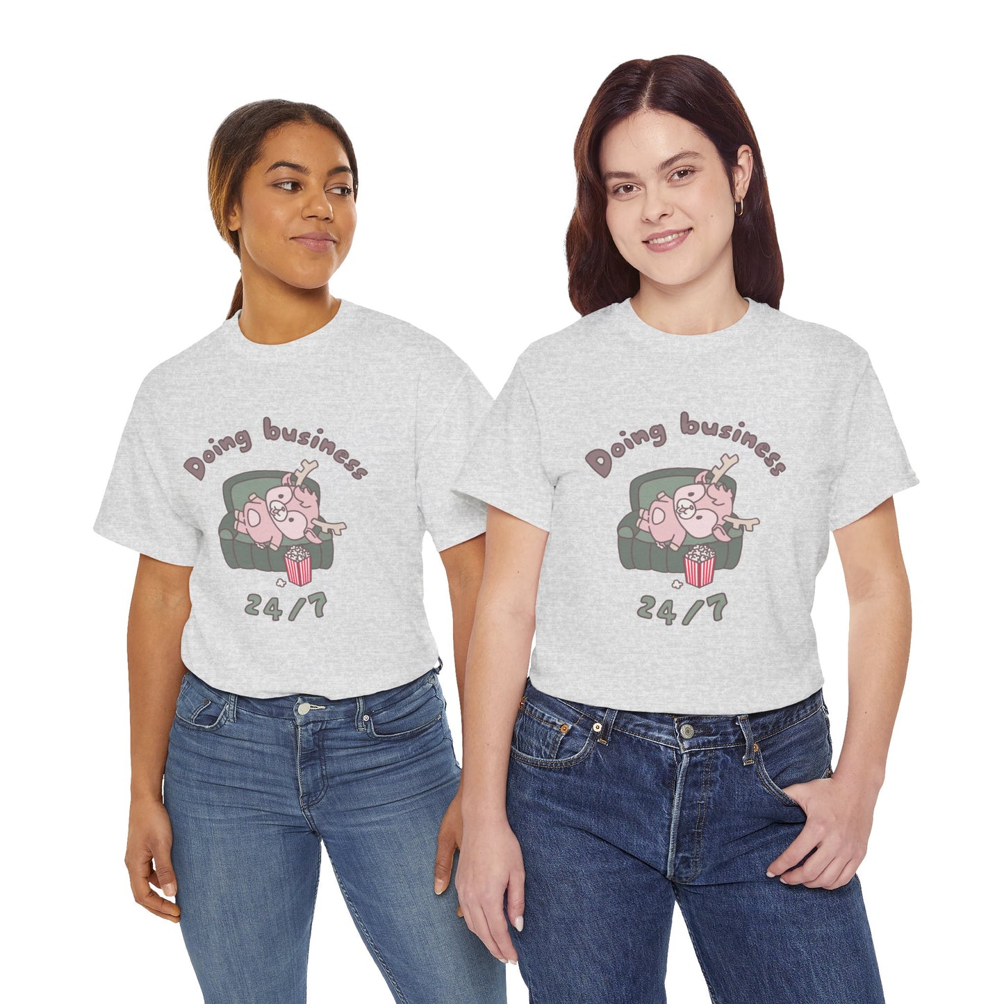 Shikataro's lazy unisex shirt from organic cotton (US market)