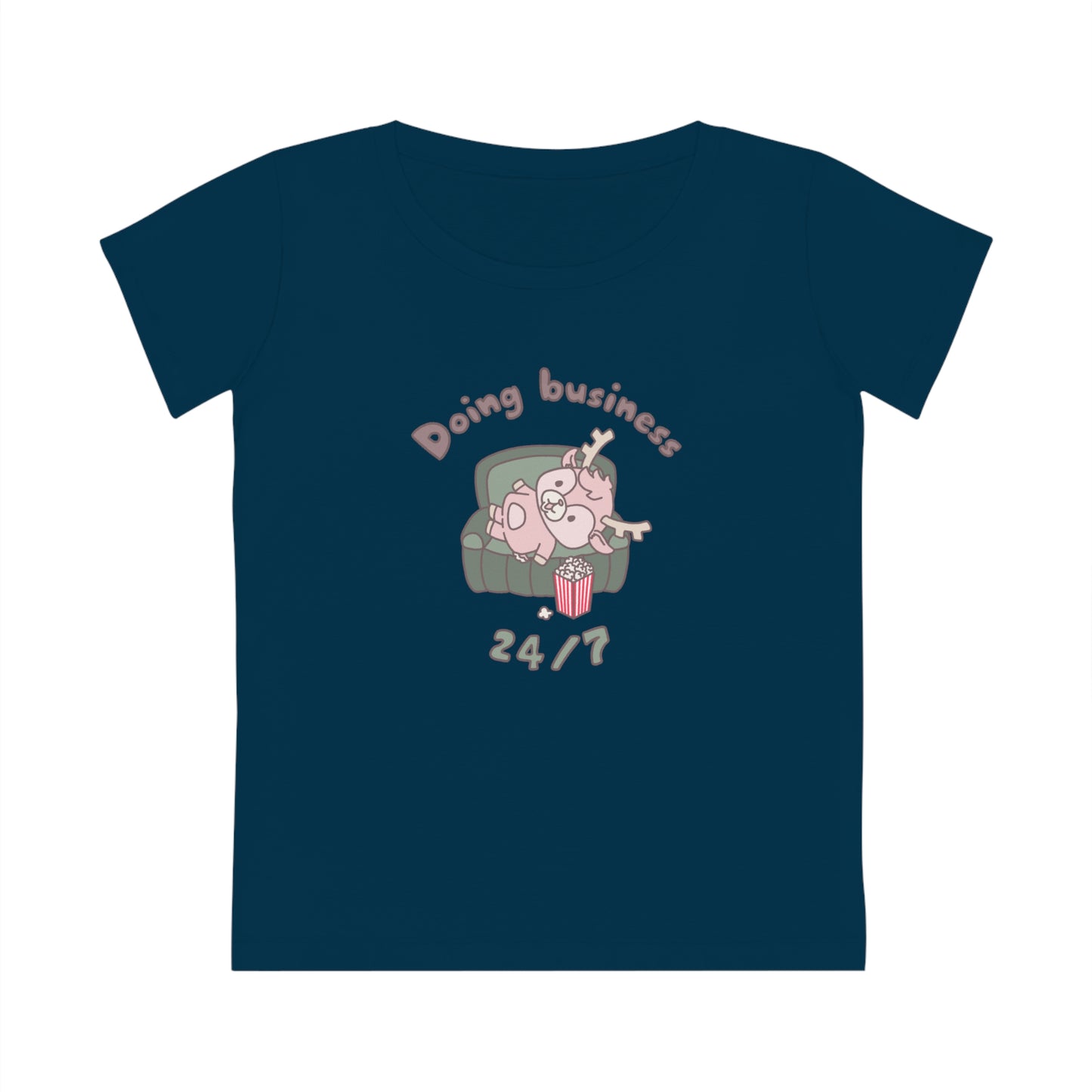 Shikataro's  lazy business women's shirt from organic cotton (EU market)